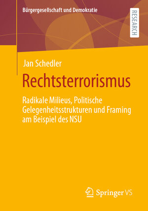 Buchcover Rechtsterrorismus | Jan Schedler | EAN 9783658001360 | ISBN 3-658-00136-4 | ISBN 978-3-658-00136-0