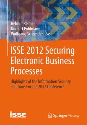 Buchcover ISSE 2012 Securing Electronic Business Processes  | EAN 9783658003333 | ISBN 3-658-00333-2 | ISBN 978-3-658-00333-3