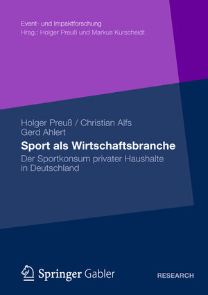 Buchcover Sport als Wirtschaftsbranche | Holger Preuß | EAN 9783658007331 | ISBN 3-658-00733-8 | ISBN 978-3-658-00733-1