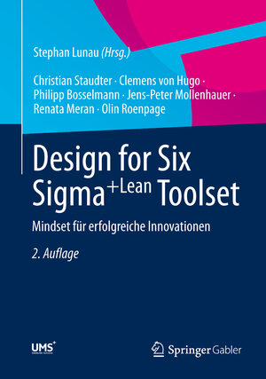 Buchcover Design for Six Sigma+Lean Toolset | Christian Staudter | EAN 9783658008277 | ISBN 3-658-00827-X | ISBN 978-3-658-00827-7