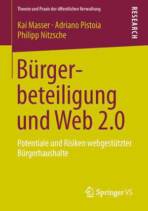 Buchcover Bürgerbeteiligung und Web 2.0 | Kai Masser | EAN 9783658010355 | ISBN 3-658-01035-5 | ISBN 978-3-658-01035-5