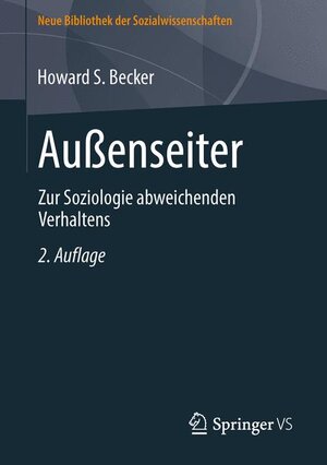Buchcover Außenseiter | Howard S. Becker | EAN 9783658012533 | ISBN 3-658-01253-6 | ISBN 978-3-658-01253-3