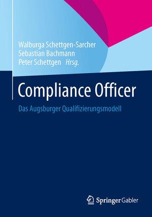 Buchcover Compliance Officer  | EAN 9783658012694 | ISBN 3-658-01269-2 | ISBN 978-3-658-01269-4