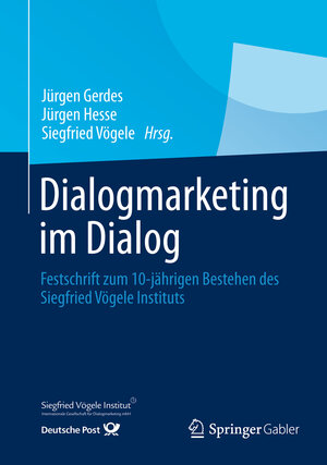 Buchcover Dialogmarketing im Dialog  | EAN 9783658019990 | ISBN 3-658-01999-9 | ISBN 978-3-658-01999-0