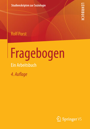 Buchcover Fragebogen | Rolf Porst | EAN 9783658021177 | ISBN 3-658-02117-9 | ISBN 978-3-658-02117-7
