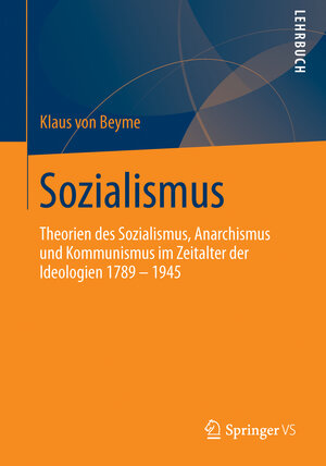 Buchcover Sozialismus | Klaus von Beyme | EAN 9783658029494 | ISBN 3-658-02949-8 | ISBN 978-3-658-02949-4