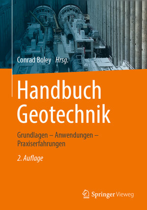 Buchcover Handbuch Geotechnik  | EAN 9783658030551 | ISBN 3-658-03055-0 | ISBN 978-3-658-03055-1