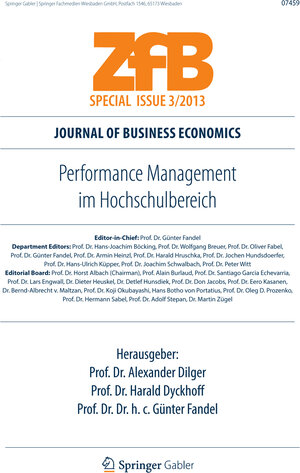 Buchcover Performance Management im Hochschulbereich  | EAN 9783658033484 | ISBN 3-658-03348-7 | ISBN 978-3-658-03348-4