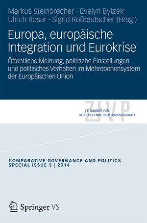 Buchcover Europa, europäische Integration und Eurokrise  | EAN 9783658053819 | ISBN 3-658-05381-X | ISBN 978-3-658-05381-9