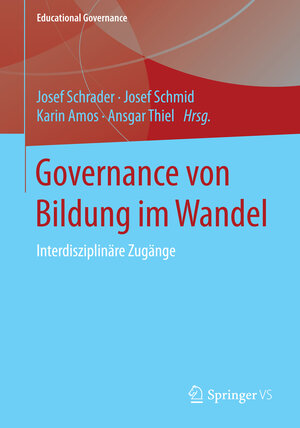 Buchcover Governance von Bildung im Wandel  | EAN 9783658072698 | ISBN 3-658-07269-5 | ISBN 978-3-658-07269-8