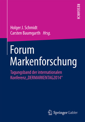 Buchcover Forum Markenforschung  | EAN 9783658100544 | ISBN 3-658-10054-0 | ISBN 978-3-658-10054-4