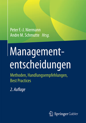 Buchcover Managemententscheidungen  | EAN 9783658101817 | ISBN 3-658-10181-4 | ISBN 978-3-658-10181-7