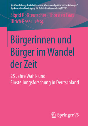 Buchcover Bürgerinnen und Bürger im Wandel der Zeit  | EAN 9783658112769 | ISBN 3-658-11276-X | ISBN 978-3-658-11276-9