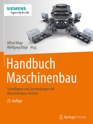 Buchcover Handbuch Maschinenbau  | EAN 9783658125288 | ISBN 3-658-12528-4 | ISBN 978-3-658-12528-8