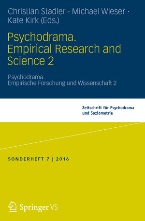 Buchcover Psychodrama. Empirical Research and Science 2  | EAN 9783658130145 | ISBN 3-658-13014-8 | ISBN 978-3-658-13014-5