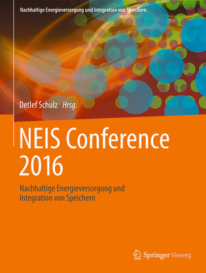 Buchcover NEIS Conference 2016  | EAN 9783658150297 | ISBN 3-658-15029-7 | ISBN 978-3-658-15029-7