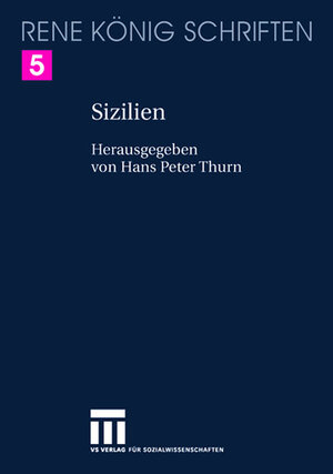 Buchcover Sizilien | René König | EAN 9783658156626 | ISBN 3-658-15662-7 | ISBN 978-3-658-15662-6