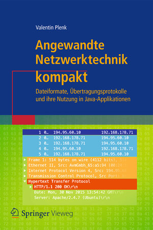 Buchcover Angewandte Netzwerktechnik kompakt | Valentin Plenk | EAN 9783658159047 | ISBN 3-658-15904-9 | ISBN 978-3-658-15904-7