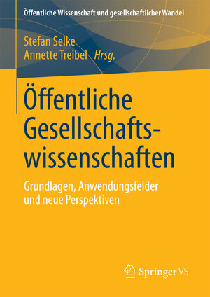 Buchcover Öffentliche Gesellschaftswissenschaften  | EAN 9783658167097 | ISBN 3-658-16709-2 | ISBN 978-3-658-16709-7