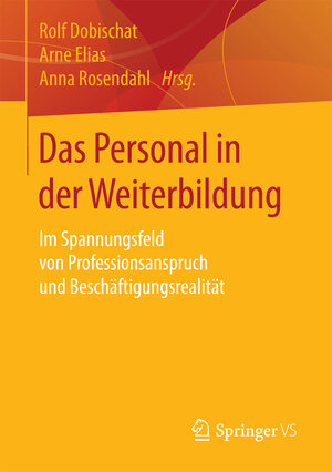 Buchcover Das Personal in der Weiterbildung  | EAN 9783658170769 | ISBN 3-658-17076-X | ISBN 978-3-658-17076-9