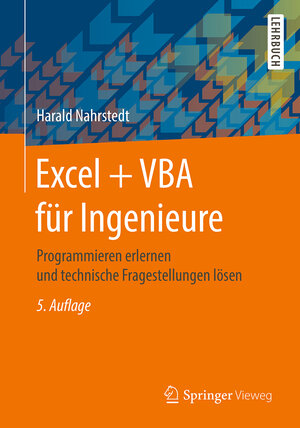 Buchcover Excel + VBA für Ingenieure | Harald Nahrstedt | EAN 9783658176990 | ISBN 3-658-17699-7 | ISBN 978-3-658-17699-0