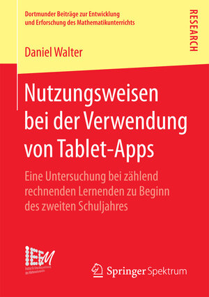 Buchcover Nutzungsweisen bei der Verwendung von Tablet-Apps | Daniel Walter | EAN 9783658190668 | ISBN 3-658-19066-3 | ISBN 978-3-658-19066-8