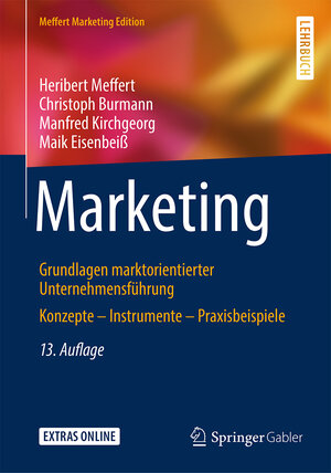 Buchcover Marketing | Heribert Meffert | EAN 9783658211950 | ISBN 3-658-21195-4 | ISBN 978-3-658-21195-0