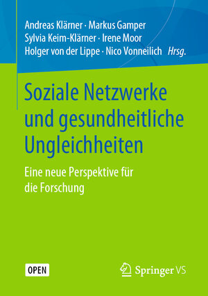 Buchcover Soziale Netzwerke und gesundheitliche Ungleichheiten  | EAN 9783658216597 | ISBN 3-658-21659-X | ISBN 978-3-658-21659-7