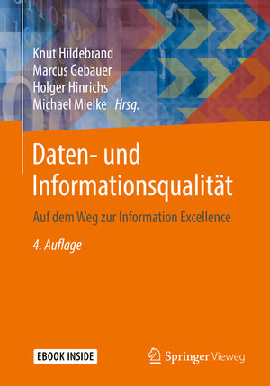 Buchcover Daten- und Informationsqualität  | EAN 9783658219949 | ISBN 3-658-21994-7 | ISBN 978-3-658-21994-9