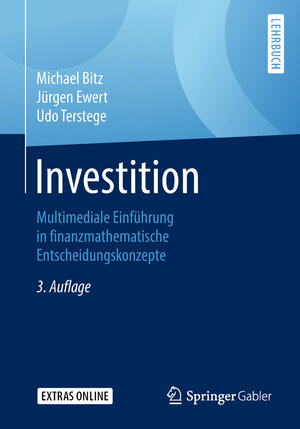 Buchcover Investition | Michael Bitz | EAN 9783658224660 | ISBN 3-658-22466-5 | ISBN 978-3-658-22466-0