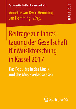 Buchcover Beiträge zur Jahrestagung der Gesellschaft für Musikforschung in Kassel 2017  | EAN 9783658237660 | ISBN 3-658-23766-X | ISBN 978-3-658-23766-0