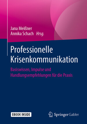 Buchcover Professionelle Krisenkommunikation  | EAN 9783658254285 | ISBN 3-658-25428-9 | ISBN 978-3-658-25428-5