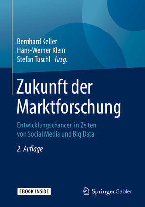 Buchcover Zukunft der Marktforschung  | EAN 9783658254483 | ISBN 3-658-25448-3 | ISBN 978-3-658-25448-3