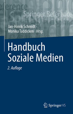 Buchcover Handbuch Soziale Medien  | EAN 9783658259945 | ISBN 3-658-25994-9 | ISBN 978-3-658-25994-5