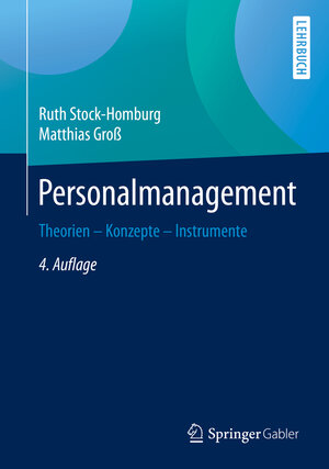 Buchcover Personalmanagement | Ruth Stock-Homburg | EAN 9783658260811 | ISBN 3-658-26081-5 | ISBN 978-3-658-26081-1