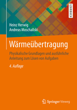 Buchcover Wärmeübertragung | Heinz Herwig | EAN 9783658264000 | ISBN 3-658-26400-4 | ISBN 978-3-658-26400-0