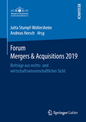 Buchcover Forum Mergers & Acquisitions 2019  | EAN 9783658268176 | ISBN 3-658-26817-4 | ISBN 978-3-658-26817-6