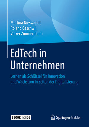 Buchcover EdTech in Unternehmen | Martina Nieswandt | EAN 9783658268442 | ISBN 3-658-26844-1 | ISBN 978-3-658-26844-2