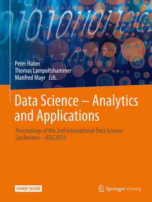Buchcover Data Science – Analytics and Applications | EAN 9783658274948 | ISBN 3-658-27494-8 | ISBN 978-3-658-27494-8