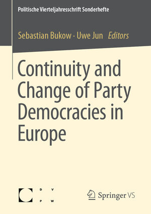 Buchcover Continuity and Change of Party Democracies in Europe  | EAN 9783658289874 | ISBN 3-658-28987-2 | ISBN 978-3-658-28987-4