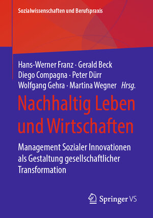 Buchcover Nachhaltig Leben und Wirtschaften  | EAN 9783658293789 | ISBN 3-658-29378-0 | ISBN 978-3-658-29378-9