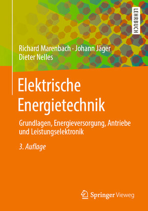 Buchcover Elektrische Energietechnik | Richard Marenbach | EAN 9783658294922 | ISBN 3-658-29492-2 | ISBN 978-3-658-29492-2