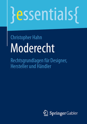 Buchcover Moderecht | Christopher Hahn | EAN 9783658295141 | ISBN 3-658-29514-7 | ISBN 978-3-658-29514-1