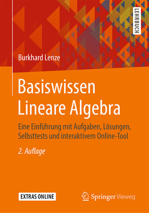 Buchcover Basiswissen Lineare Algebra | Burkhard Lenze | EAN 9783658299699 | ISBN 3-658-29969-X | ISBN 978-3-658-29969-9