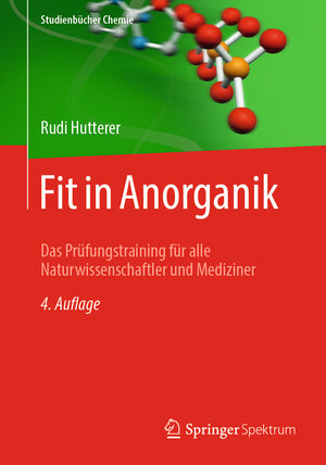 Buchcover Fit in Anorganik | Rudi Hutterer | EAN 9783658304850 | ISBN 3-658-30485-5 | ISBN 978-3-658-30485-0