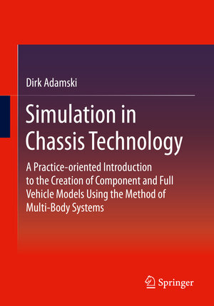 Buchcover Simulation in Chassis Technology | Dirk Adamski | EAN 9783658306779 | ISBN 3-658-30677-7 | ISBN 978-3-658-30677-9