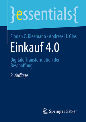 Buchcover Einkauf 4.0 | Florian C. Kleemann | EAN 9783658307905 | ISBN 3-658-30790-0 | ISBN 978-3-658-30790-5