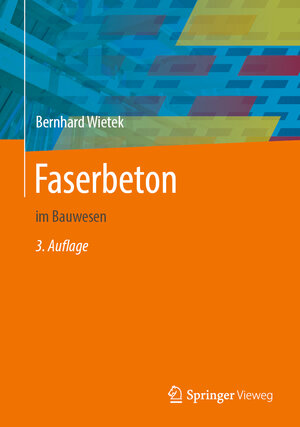 Buchcover Faserbeton | Bernhard Wietek | EAN 9783658308742 | ISBN 3-658-30874-5 | ISBN 978-3-658-30874-2