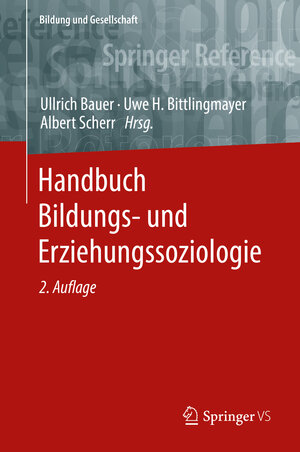 Buchcover Handbuch Bildungs- und Erziehungssoziologie  | EAN 9783658309022 | ISBN 3-658-30902-4 | ISBN 978-3-658-30902-2