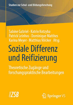 Buchcover Soziale Differenz und Reifizierung  | EAN 9783658310653 | ISBN 3-658-31065-0 | ISBN 978-3-658-31065-3